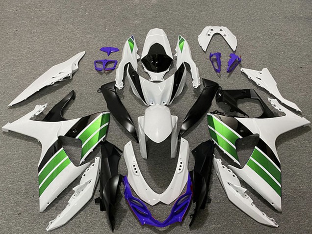 2009-2016 Suzuki GSXR 1000 Motorcycle Fairings - White Blue Green Black Canada Websites