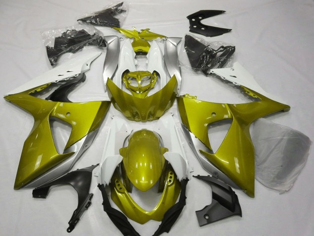 2009-2016 Suzuki GSXR 1000 Motorcycle Fairings - White Yellow Canada Websites