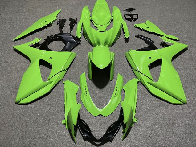 2009-2016 Suzuki GSXR 1000 Motorcycle Fairings - Green Black Canada Websites