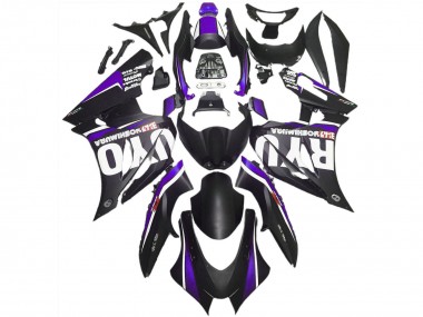 2017-2024 Suzuki GSXR 1000 Motorcycle Fairings - Matte Black Purple Canada Websites