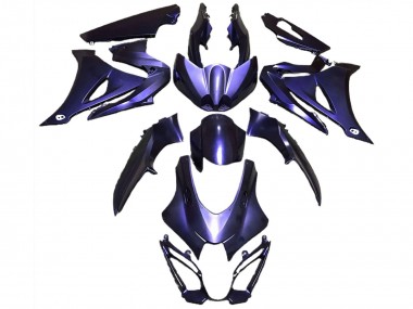 2017-2024 Suzuki GSXR 1000 Motorcycle Fairings - Matte Blue Canada Websites