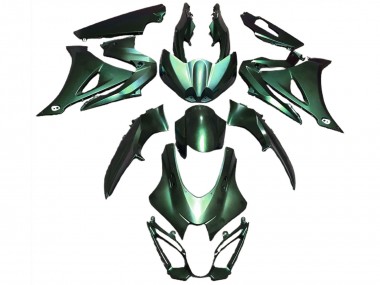 2017-2024 Suzuki GSXR 1000 Motorcycle Fairings - Matte Green Canada Websites