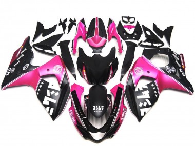 2009-2016 Suzuki GSXR 1000 Motorcycle Fairings - Pink Black Canada Websites