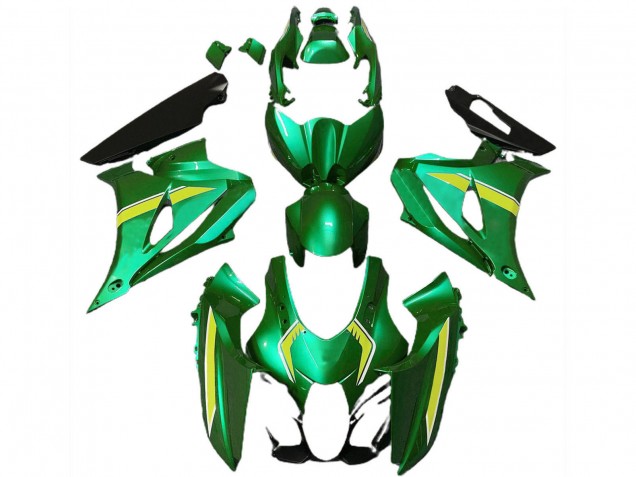 2017-2024 Suzuki GSXR 1000 Motorcycle Fairings - Green Yellow Style Canada Websites