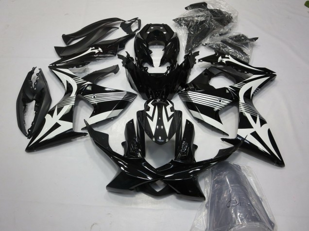 2009-2016 Suzuki GSXR 1000 Motorcycle Fairings - White Black Canada Websites
