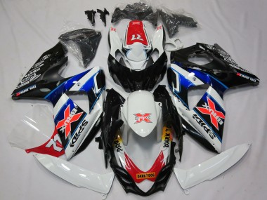 2009-2016 Suzuki GSXR 1000 Motorcycle Fairings - White Blue Red Black X Canada Websites