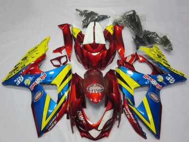 2009-2016 Suzuki GSXR 1000 Motorcycle Fairings - Yellow Red Blue Canada Websites