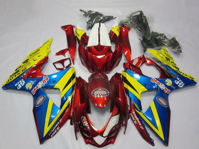 2009-2016 Suzuki GSXR 1000 Motorcycle Fairings - Yellow Red Blue Canada Websites