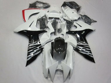 2011-2024 Suzuki GSXR 600 / GSXR 750 Motorcycle Fairings - White Glossy Black Red Canada Websites