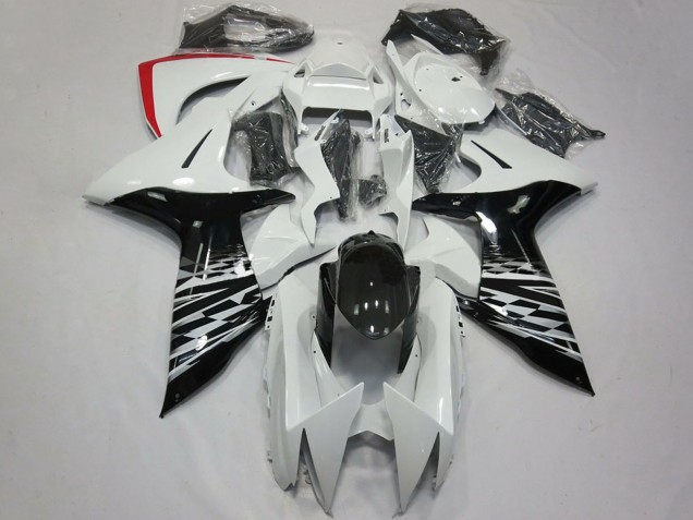 2011-2024 Suzuki GSXR 600 / GSXR 750 Motorcycle Fairings - White Glossy Black Red Canada Websites