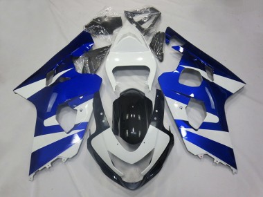 2004-2005 Suzuki GSXR 600 / GSXR 750 Motorcycle Fairings - White Blue Black OEM Style Canada Websites