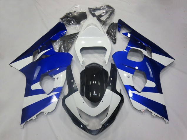2004-2005 Suzuki GSXR 600 / GSXR 750 Motorcycle Fairings - White Blue Black OEM Style Canada Websites
