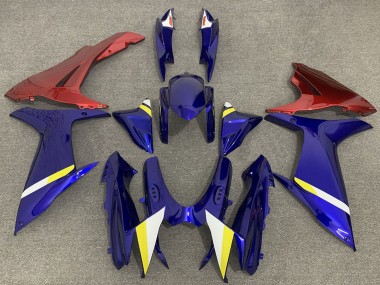 2011-2024 Suzuki GSXR 600 / GSXR 750 Motorcycle Fairings - Blue with Red Lowers Canada Websites
