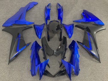 2011-2024 Suzuki GSXR 600 / GSXR 750 Motorcycle Fairings - Blue Black Grey Canada Websites