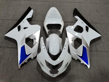 2004-2005 Suzuki GSXR 600 / GSXR 750 Motorcycle Fairing Kits - White Blue Black Canada Websites