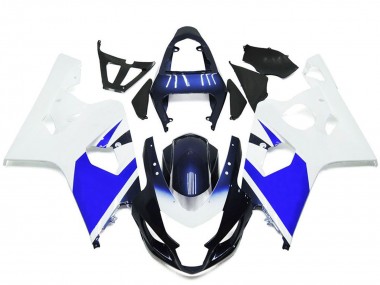 2004-2005 Suzuki GSXR 600 / GSXR 750 Motorcycle Fairings - White Blue Canada Websites