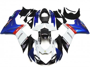 2011-2024 Suzuki GSXR 600 / GSXR 750 Abs Motorcycle Fairings - Blue White Red Canada Websites