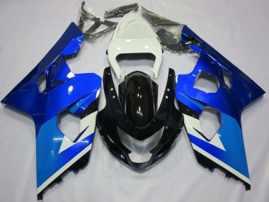 2004-2005 Suzuki GSXR 600 / GSXR 750 Motorcycle Fairings - White Blue Black Canada Websites