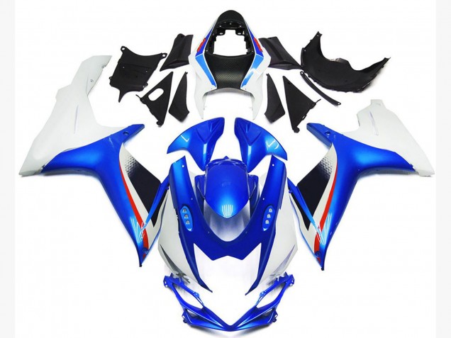 2011-2024 Suzuki GSXR 600 / GSXR 750 Motorcycle Fairings - White Blue Red Canada Websites