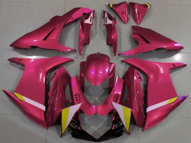 2011-2024 Suzuki GSXR 600 / GSXR 750 Motorcycle Fairings - Red White Yellow Canada Websites