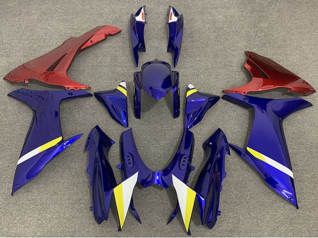 2011-2024 Suzuki GSXR 600 / GSXR 750 Motorcycle Fairings - Blue Red White Yellow Canada Websites