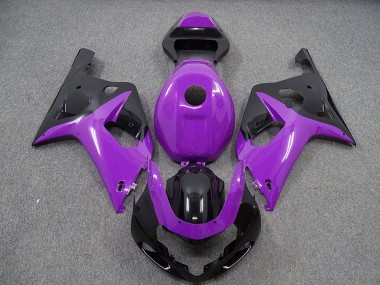 2001-2003 Suzuki GSXR 600 / GSXR 750 Motorcycle Fairings - Purple Glossy Black Canada Websites