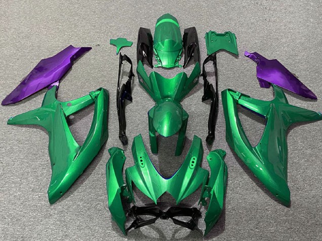2008-2010 Suzuki GSXR 600 / GSXR 750 Motorcycle Fairings - Green Purple Canada Websites