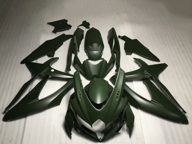 2008-2010 Suzuki GSXR 600 / GSXR 750 Motorcycle Fairings - Matte Green Canada Websites
