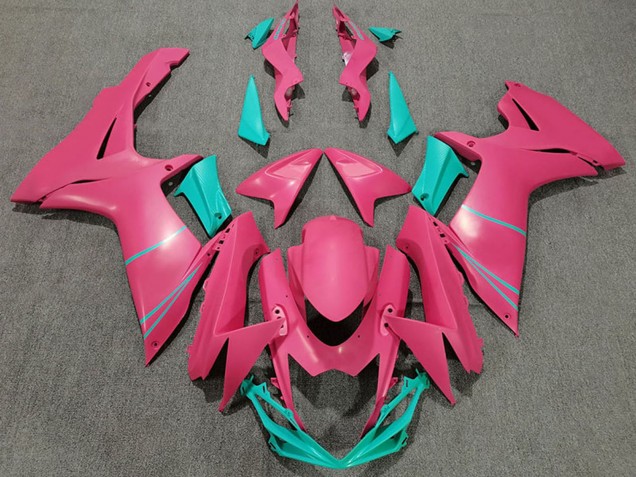 2011-2024 Suzuki GSXR 600 / GSXR 750 Motorcycle Fairings - Pink Teal Canada Websites