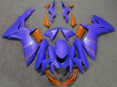 2011-2024 Suzuki GSXR 600 / GSXR 750 Motorcycle Fairings - Ocean Blue Orange Canada Websites