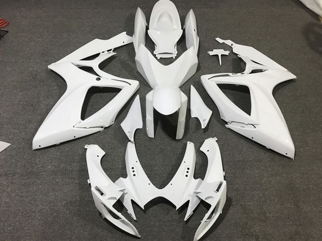 2006-2007 Suzuki GSXR 600 / GSXR 750 Motorcycle Fairings - White Canada Websites