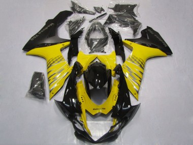 2011-2024 Suzuki GSXR 600 / GSXR 750 Motorcycle Fairings - Yellow Grey Black Canada Websites