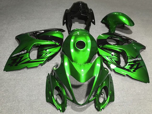 2008-2020 Suzuki GSXR 1300 Motorcycle Fairing - Glossy Green Black Canada Websites