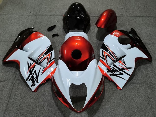 1996-2007 Suzuki GSXR 1300 Motorcycle Fairings - White Orange Canada Websites