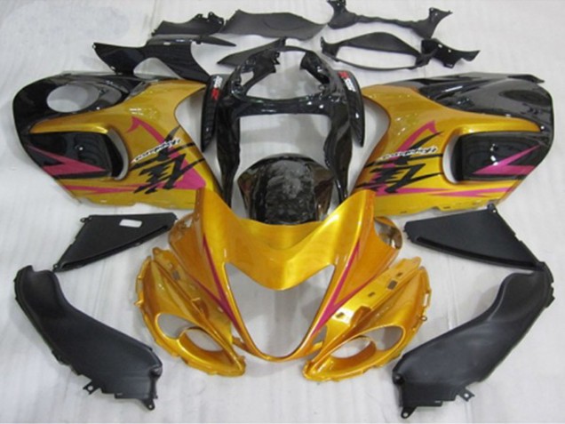 2008-2020 Suzuki GSXR 1300 Motorcycle Fairings - Gold Black Canada Websites