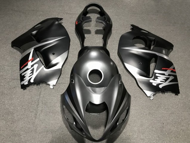 1996-2007 Suzuki GSXR 1300 Motorcycle Fairings - Matte Silver Black Canada Websites