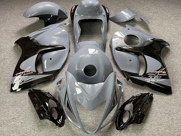 2008-2020 Suzuki GSXR 1300 Motorcycle Fairings - Nardo Grey Black Canada Websites