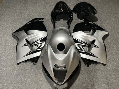 1996-2007 Suzuki GSXR 1300 Motorcycle Fairings - Silver Black Canada Websites