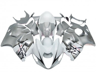1996-2007 Suzuki GSXR 1300 Motorcycle Fairings - Silver White OEM Style Canada Websites