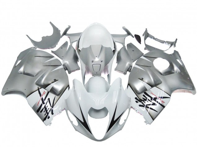 1996-2007 Suzuki GSXR 1300 Motorcycle Fairings - Silver White OEM Style Canada Websites