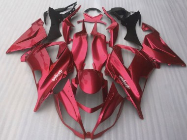 2016-2020 Kawasaki ZX10R Motorcycle Fairings - Glossy Candy Red Canada Websites