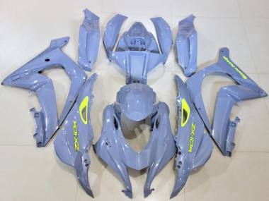 2016-2020 Kawasaki ZX10R Motorcycle Fairings - Light Blue Yellow Canada Websites