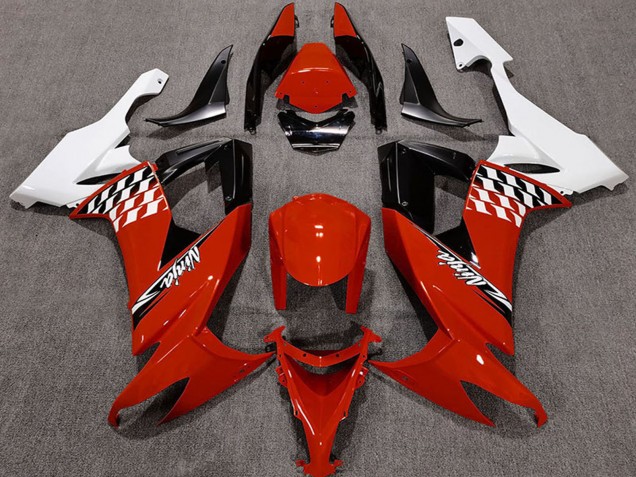 2008-2010 Kawasaki ZX10R Motorcycle Fairings - White Red Black Canada Websites