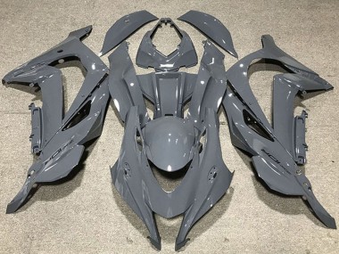 2016-2020 Kawasaki ZX10R Motorcycle Fairings - Nardo Grey Black Logo Canada Websites