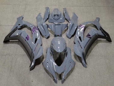 2016-2020 Kawasaki ZX10R Motorcycle Fairings - Nardo Grey Purple Canada Websites