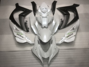 2016-2020 Kawasaki ZX10R Motorcycle Fairings - Pearl White Black Green Canada Websites