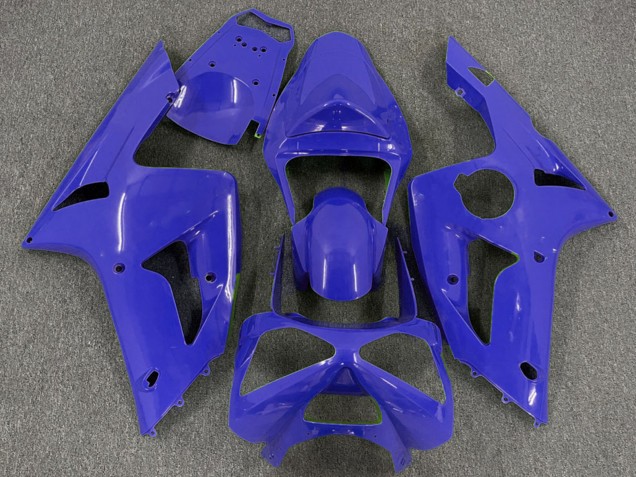 2003-2004 Kawasaki ZX6R Motorcycle Fairings - Blue Canada Websites