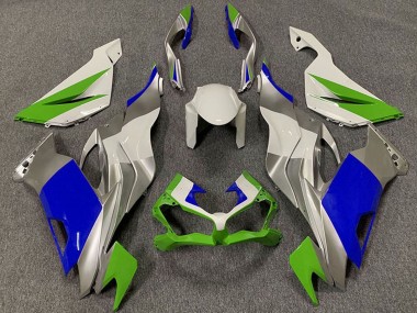2019-2022 Kawasaki ZX6R Motorcycle Fairings - White Silver Green Blue Canada Websites