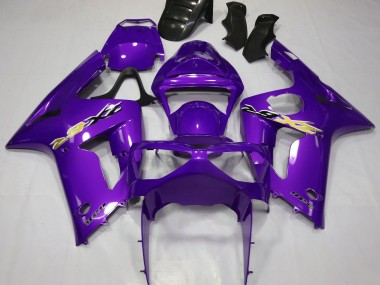 2003-2004 Kawasaki ZX6R Motorcycle Fairings - Purple Canada Websites