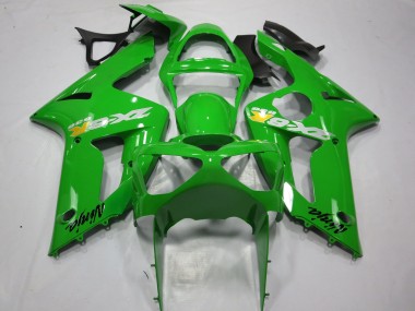 2003-2004 Kawasaki ZX6R Motorcycle Fairings - Green OEM Style Canada Websites